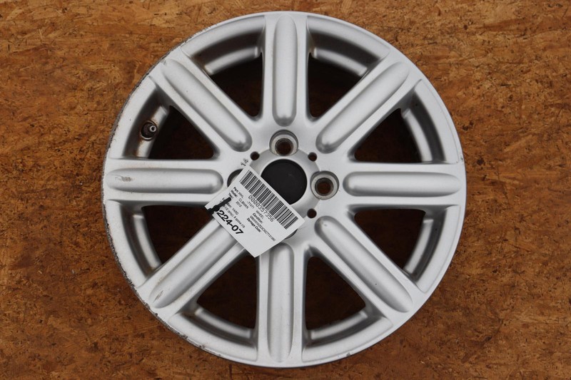 2011-2014 MINI COOPER CLUBMAN WHEEL RIM R16 16X6.5 ALLOY 8 SPOKE RIBBED OEM