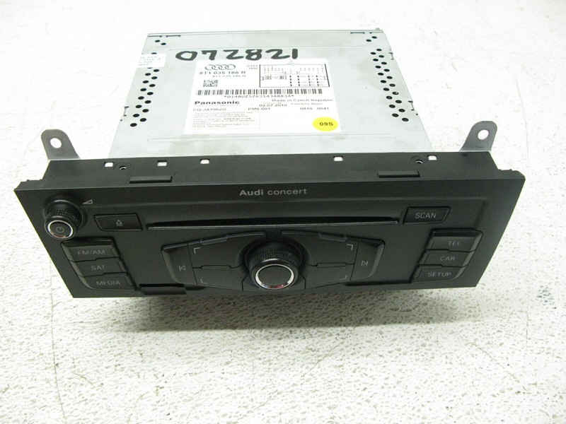 08-12 AUDI 8T A5 S5 A4 MULTIMEDIA CD RADIO RECEIVER HEAD UNIT OEM 072821