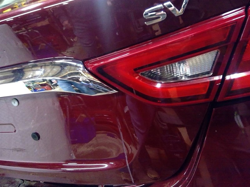 Passenger Right Tail Light Lid Mounted Fits 16-18 MAXIMA 1762266