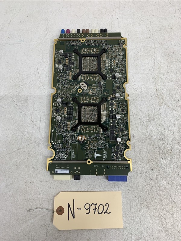 TESLA MODEL 3 AUTOPILOT FSD BOARD 1785000-00-D 9702 U1
