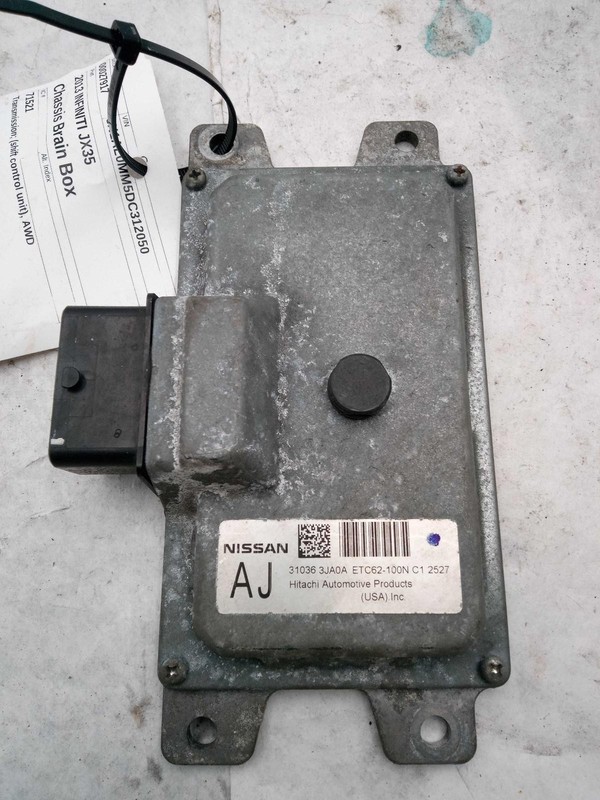 2013 INFINITI JX35 Automatic Transmission Shift Control Module OEM Black 119K