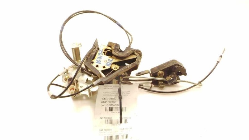 2000 TOYOTA TUNDRA PASSENGER SIDE REAR DOOR LOCK ACTUATOR ASSEMBLY