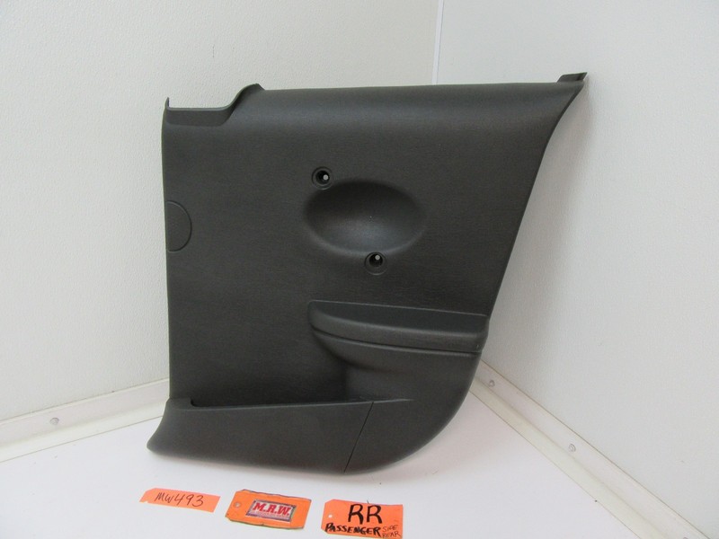 DOOR PANEL RIGHT R RH REAR BACK PASSENGER SIDE CAR for 03-07 ION QUAD 2DR COUPE