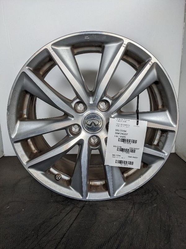 Wheel 17x7-1/2 Alloy 5 V Spoke Machined Fits 16-21 INFINITI Q50 1138005