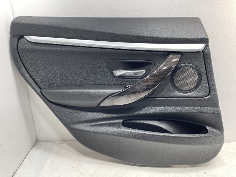 2017-2018 BMW 330I LEFT REAR TRIM PANEL BLACK TC: KCSW 38K 38859