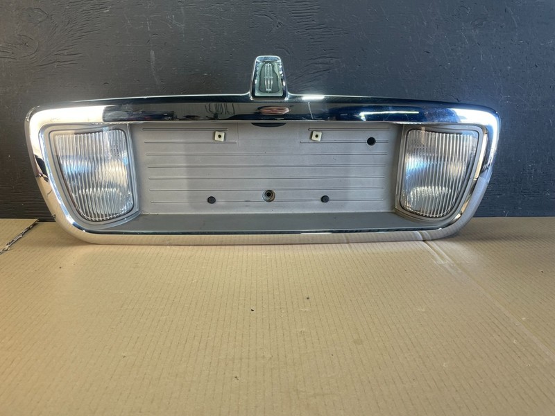 2003 to 2011 Lincoln Town Car Rear License Plate Trim Panel OEM AE3508 DG