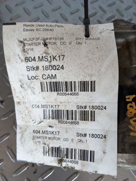 MIRAGE2017 Starter Motor 844668