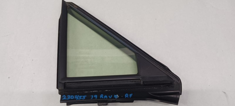 19-'24 TOYOTA RAV4 Right passenger front Vent Window OEM Grade A!