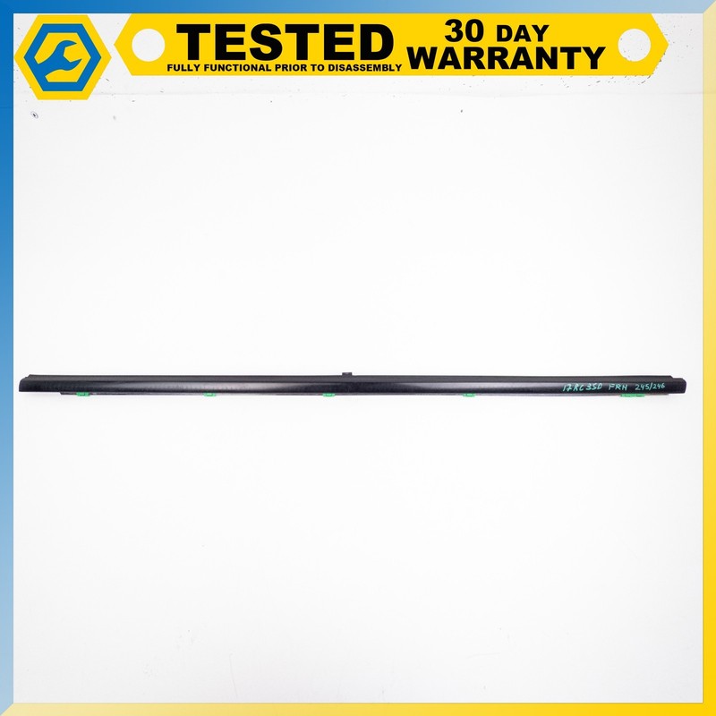 15-25 Lexus RC300 RC350 FRONT RIGHT DOOR WINDOW BELT MOLDING WEATHERSTRIP OEM