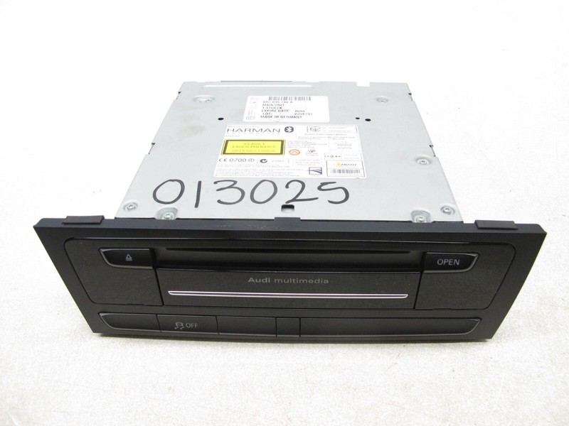 13-17 AUDI 8T A5 S5 MULTIMEDIA CD RADIO RECEIVER HEAD UNIT OEM 013025