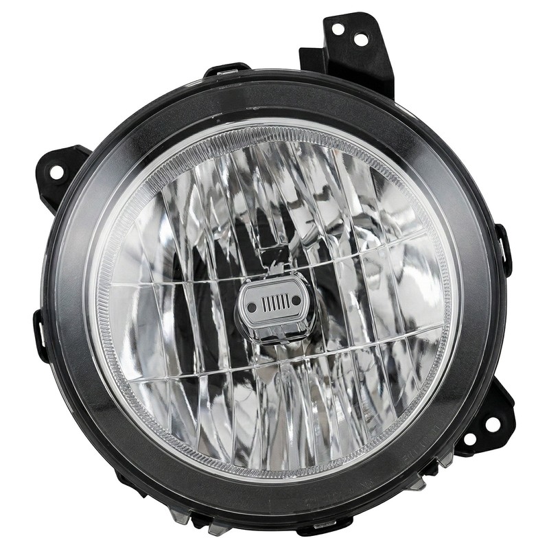 Jeep Wrangler JL Gladiator JT Headlight Left Driver Halogen OEM 55112873AG 18-24