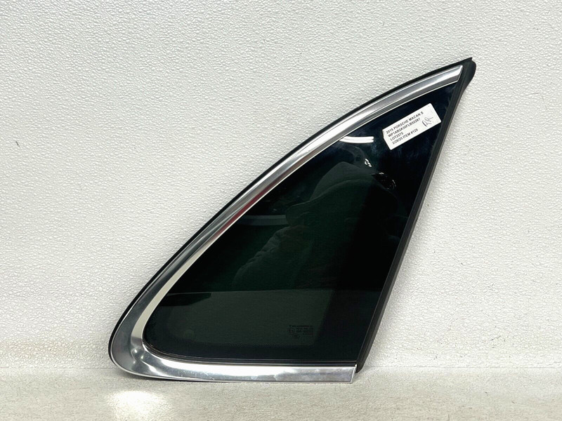 ⭐2015-2018 PORSCHE MACAN S REAR RIGHT PASSENGER QUARTER WINDOW GLASS OEM LOT2575