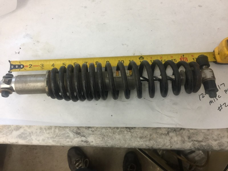 Yamaha SRX SXR 500 600 700 Rear Skidframe KYB Center Shock 17.5" CL to CL
