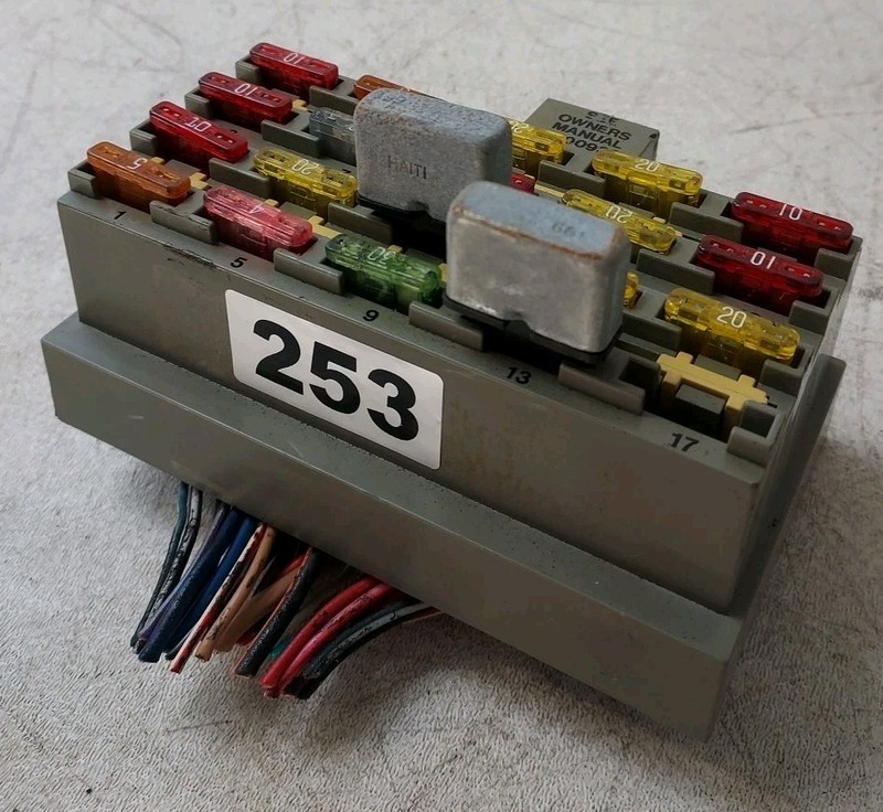 89-1991 Dodge Spirit Acclaim Under Dash Fuse Box Panel 3.0L Mopar - OEM 4400932