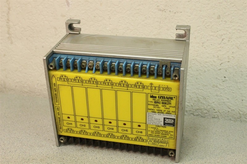 IDEC 1ZBARL Relay Barrier 1BRC6062R*FREE SHIPPING*