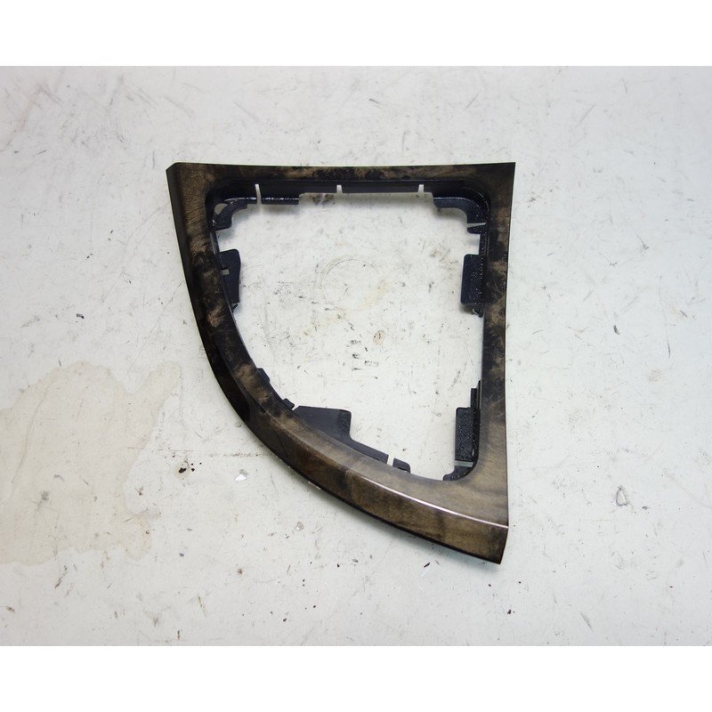 BMW E82 E88 1-Series Factory Center Console Shifter Wood Trim Grey Poplar 08-13