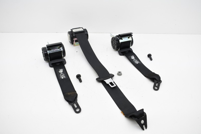 2006-2011 BMW E90 328 Left Right Center Rear Seat Belt Retractor Set OEM KW19