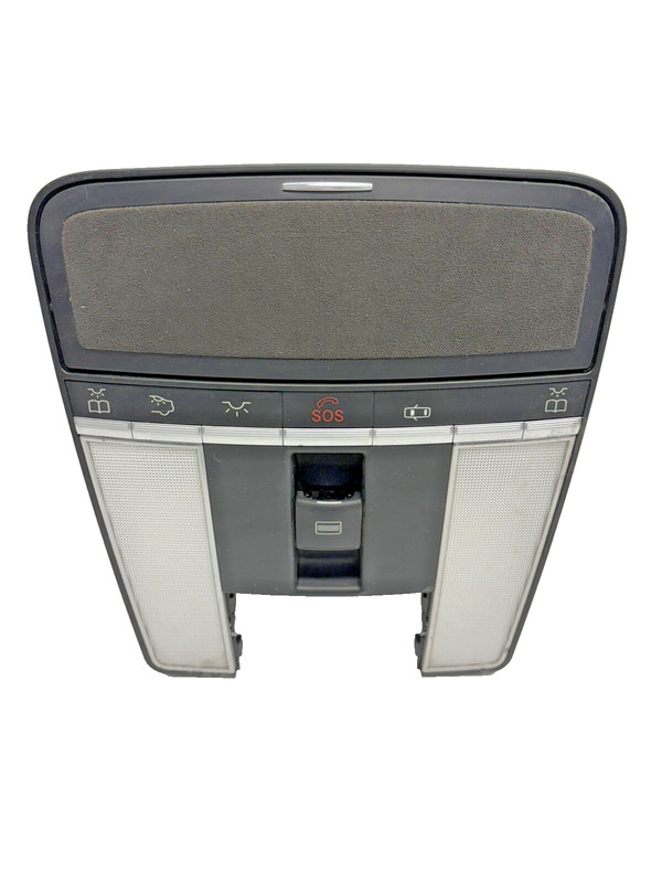 Mercedes Cl600 Cl550 S600 Suede Overhead Roof Console Dome Light Lamp Oem Black