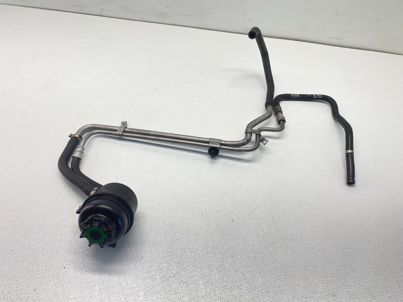 06-10 BMW E60 E63 E64 M5 M6 Power Steering Oil Fluid Tank Reservoir w/ Line OEM✅