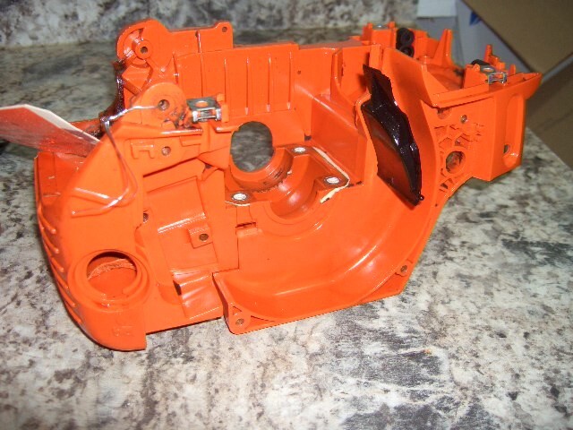 Husqvarna340 main body oil tank chainsaw part only bin 620 #2