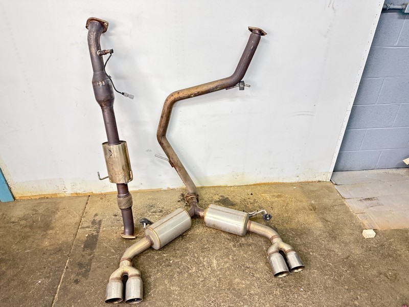 19-25 Toyota Corolla Hatchback Remark RK-C4063T-01 Cat-Back Exhaust System used