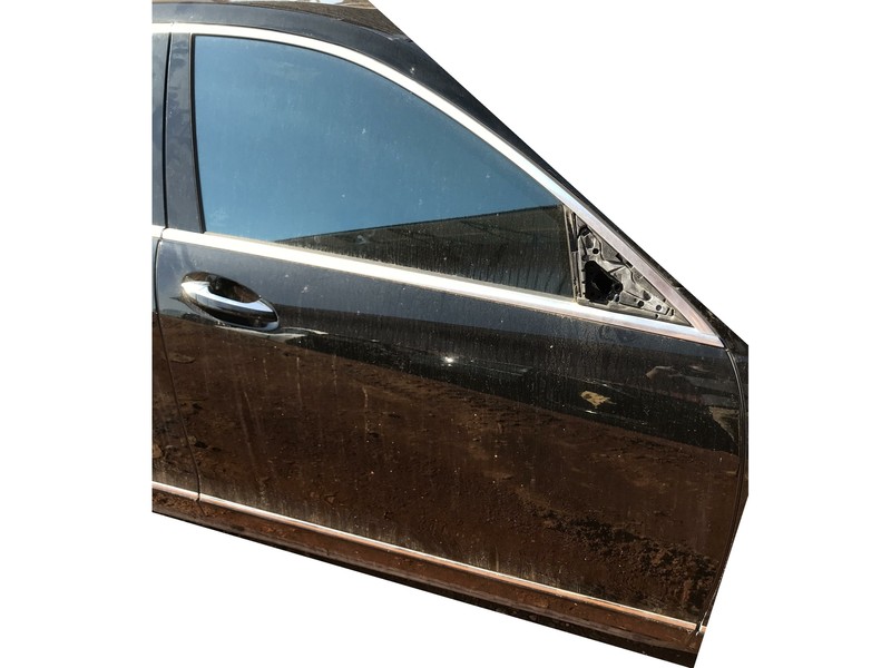07-13 MERCEDES S550 W221 FRONT RIGHT PASSENGER DOOR ASSEMBLY OEM