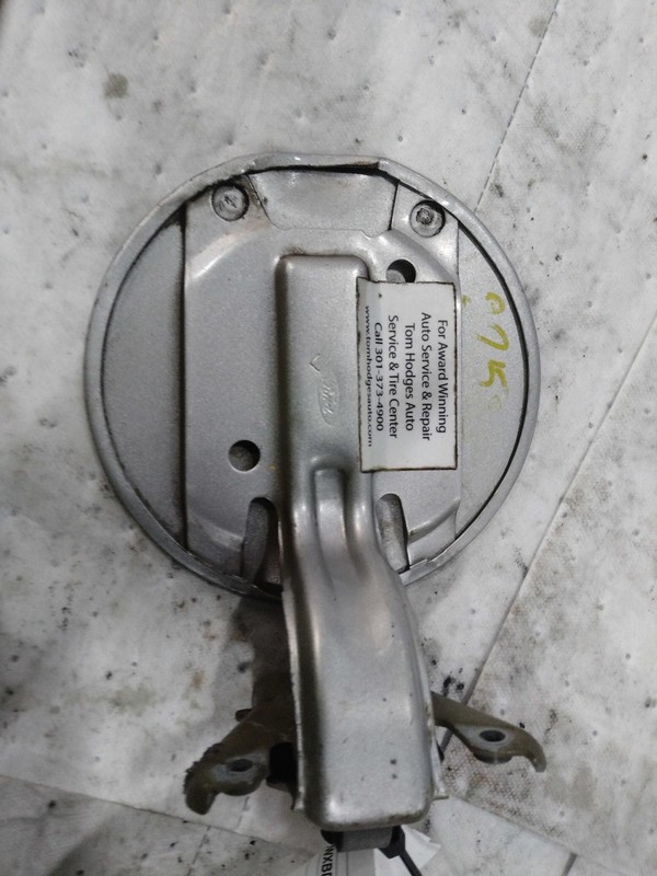 2011 Ford E150 Van Fuel Filler Door Silver Used OEM 1140901 189K Miles