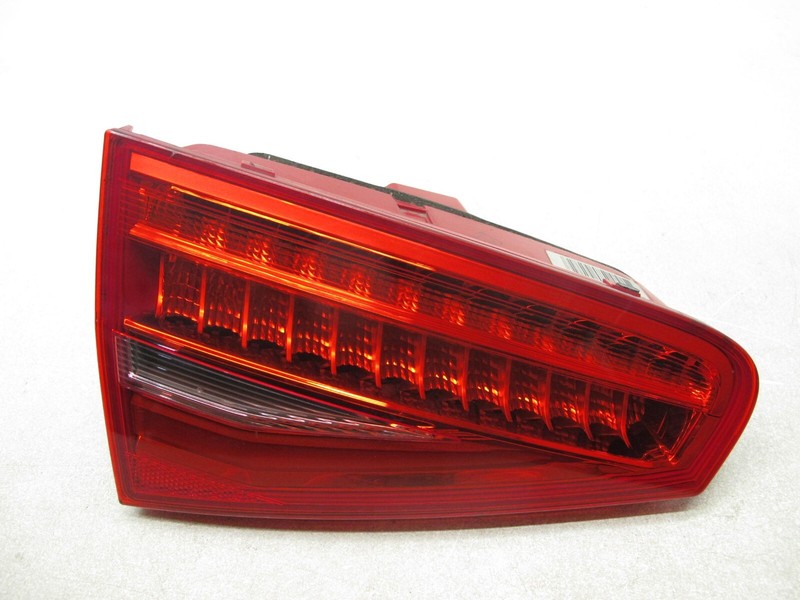 13-16 AUDI B8 A4 S4 SEDAN REAR LEFT DRIVER TRUNK MOUNTED TAIL LIGHT LED 022025