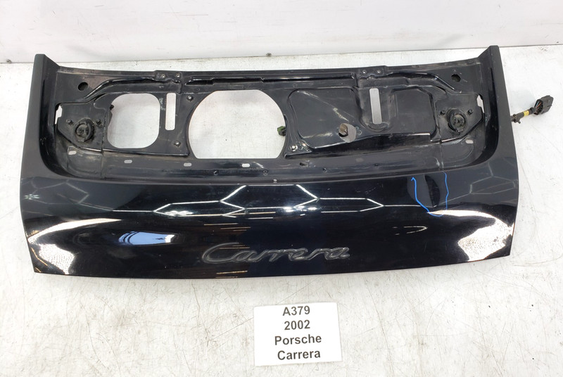 ✅ 99-05 OEM Porsche Carrera 911 Rear Trunk Deck Lid Engine Cover Spoiler Black*