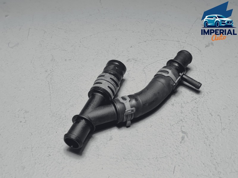 2017-2019 Audi Q7 3.0L Engine Radiator Coolant Y Connector Hose Tube Pipe OEM