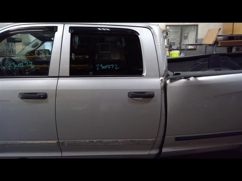 Driver Rear Side Door Silver Classic Style Fits 09-20 DODGE 1500 150600