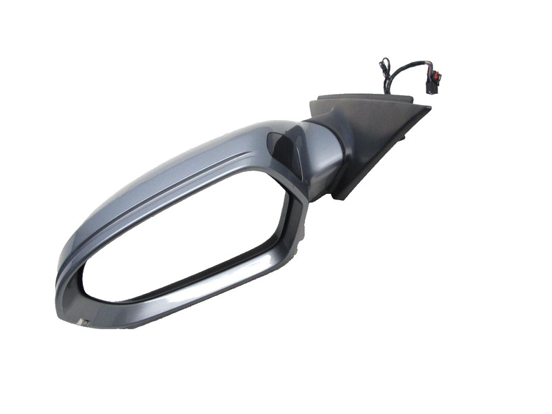 POWER FOLD 💚 12-13 AUDI S6 A6 C7 FRONT LEFT DRIVER SIDE DOOR MIRROR GRAY