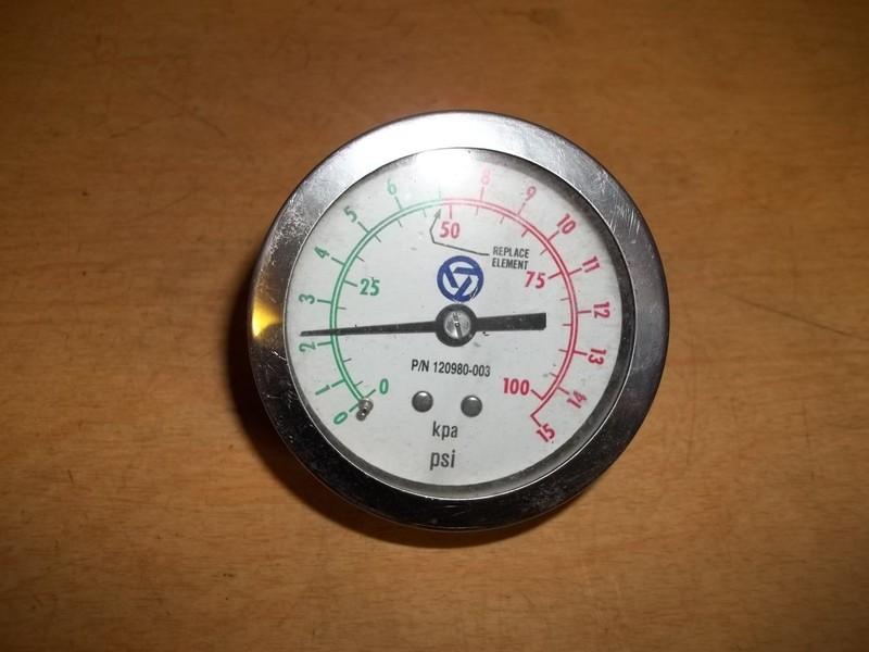 Quincy Compressor PSI Pressure Gauge 120980-003 *FREE SHIPPING*