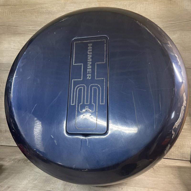 06-10 Hummer H3 Spare Tire Cover Blue SUV 2006 2007 2008 2009 2010 Fiberglass