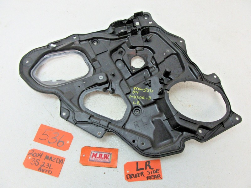 DOOR PANEL WINDOW REGULATOR MOTOR SPEAKER INNER MOUNT LR for 04-09 MAZDA 3 SEDAN