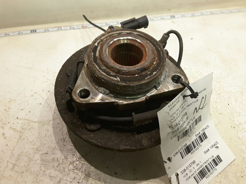 HUB FRONT ALL WHEEL ABS FITS 02-11 DODGE 1500 PICKUP 163775