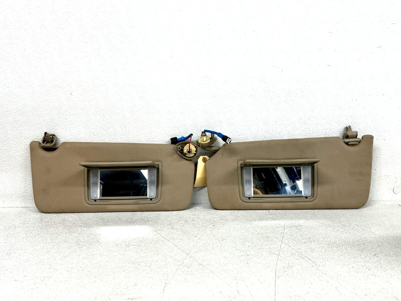 ⭐2013-2017 HONDA ACCORD FRONT LEFT & RIGHT SUN VISOR SHADE PAIR SET OEM LOT2625