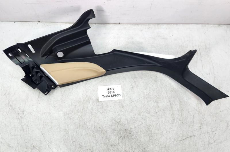 ✅ 16-20 OEM Tesla Model S Rear Right Passenger C Pillar Lower Trim Cover Panel *