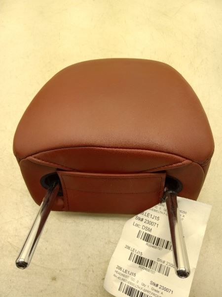 2015 LEXUS IS250 F-SPORT PASSENGER SIDE FRONT RED LEATHER HEADREST ASSEMBLY