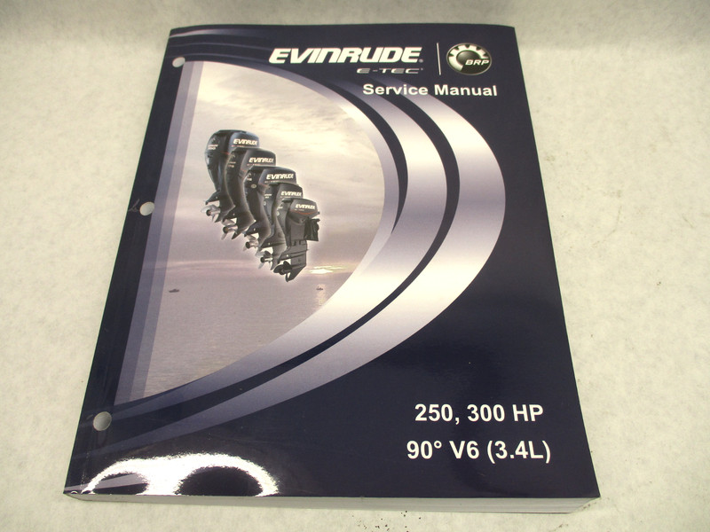 5007533 BRP Evinrude Outboard Service Manual E-TEC 250 300 HP V6 3.4L 90 2008 SC