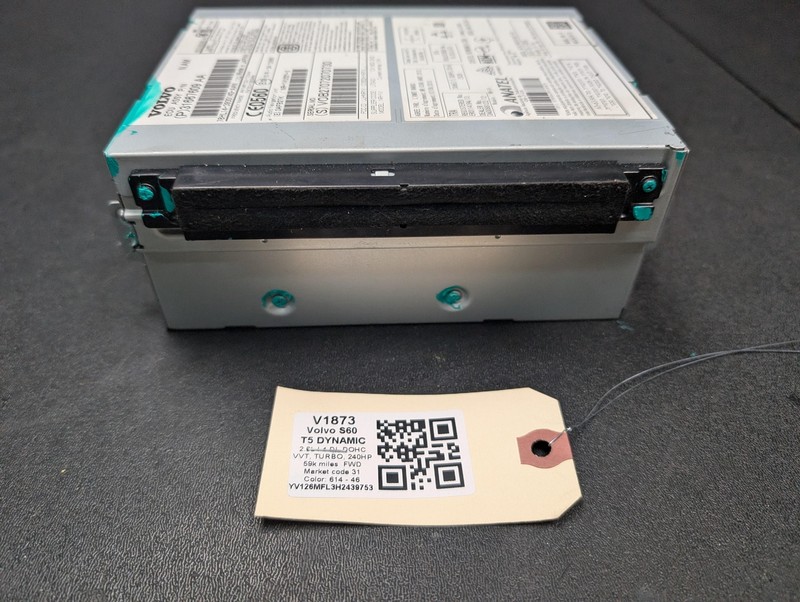 CD Radio Receiver 2017 Volvo S60 31667609 2016 2018
