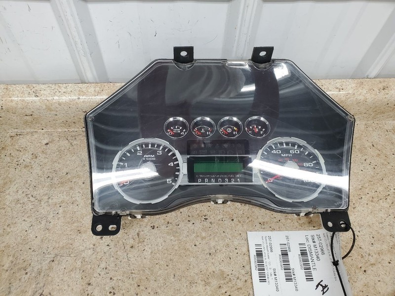 Speedometer Cluster KPH ID 8C3T-10849-BSC Fits 08 FORD F250SD PICKUP 302952