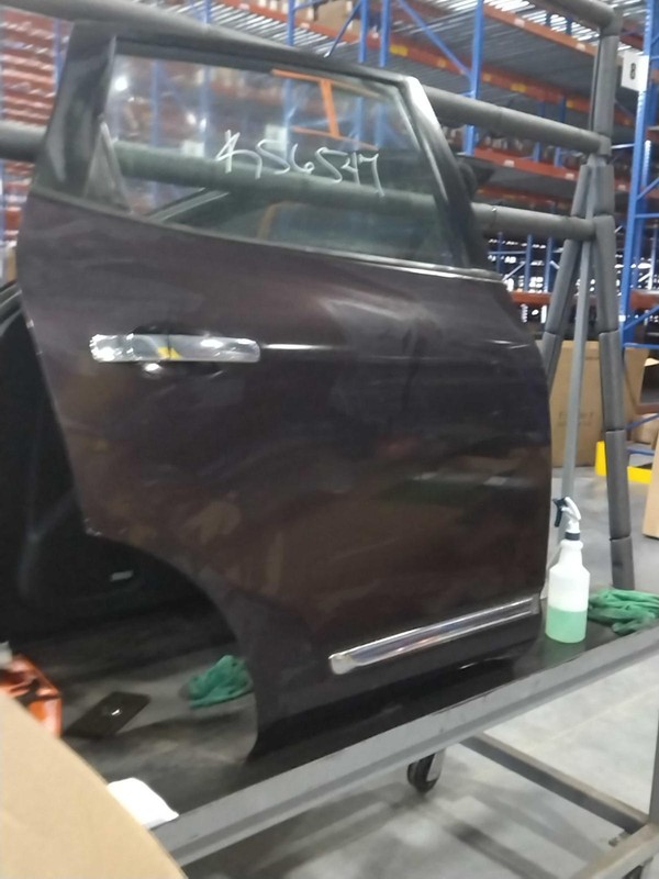 2015 Nissan Rogue Right Rear Door Purple OEM 382624 137k Miles Used