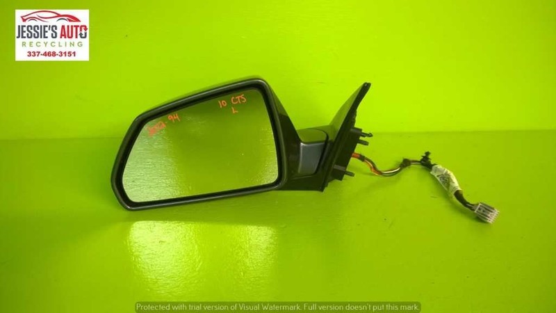 08 09 10 11 12 13 CADILLAC CTS SDN DRIVER LEFT SIDE VIEW MIRROR OEM 2072-94