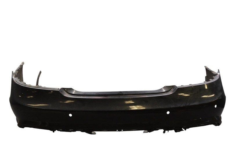 12-14 Mercedes W218 CLS550 CLS500 Rear Bumper Cover Panel Assembly Black Oem