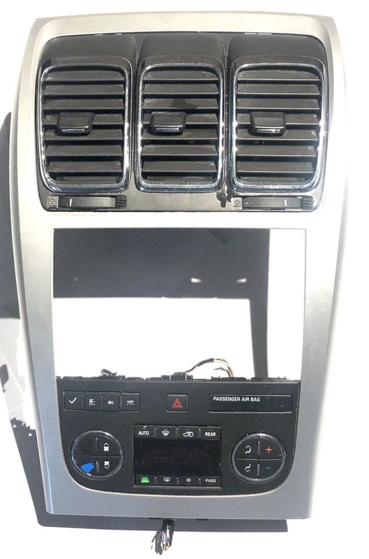 2007-12 2008 2009 2011 Acadia Climate Control Dash Radio Bezel Heat AC 25932036