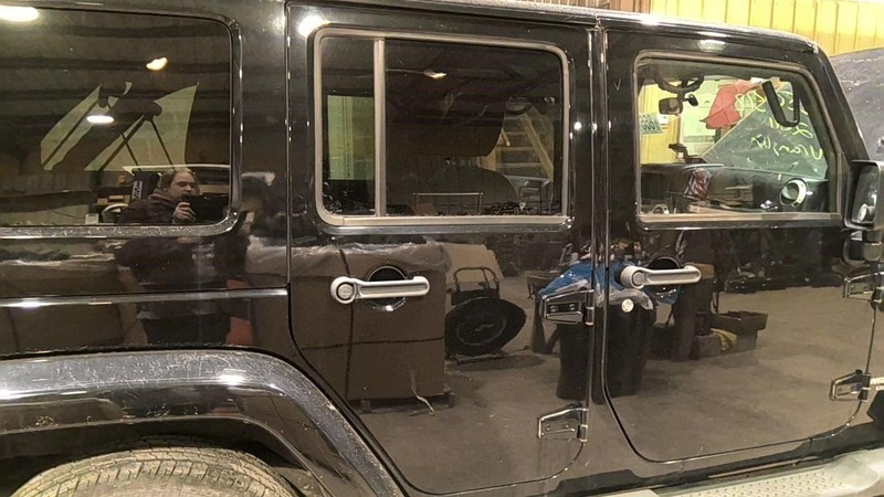 Passenger Rear Side Door Full Door VIN W 6th Digit Fits 11-18 WRANGLER 3636397