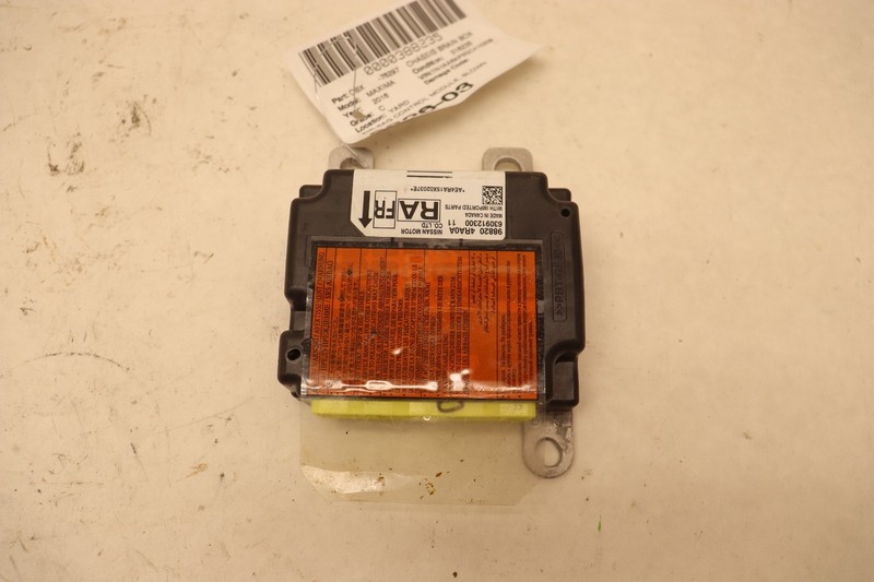 2016-2017 NISSAN MAXIMA SRS SAFETY RESTRAINT AIR BAG CONTROL MODULE OEM