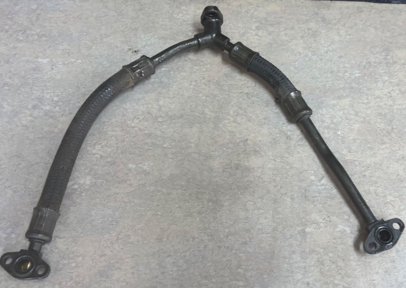 2001 Suzuki GSF1200 GSF 1200 Bandit Engine Oil Cooler Lines Hose Cooling 2000 Z5