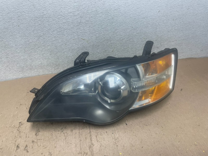 2006 to 2007 Subaru Legacy Left Driver LH Side Black Headlight Oem Q5265 DW